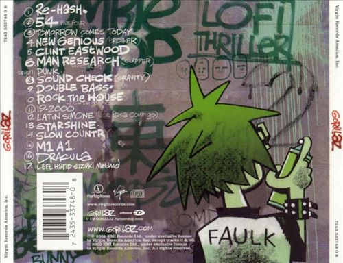 Gorillaz [2001 Bonus Tracks] cover art
