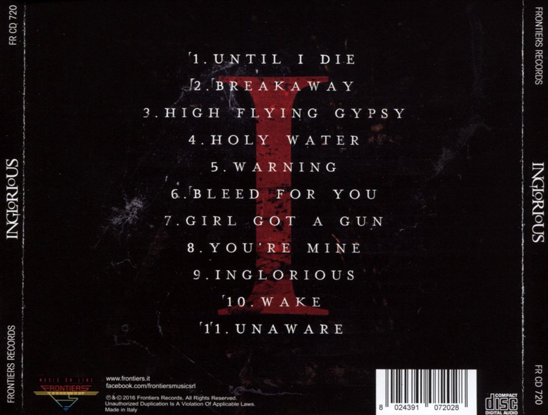 Inglorious cover art
