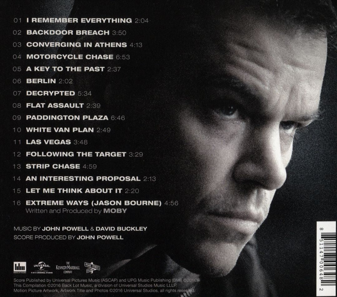 Jason Bourne [Original Motion Picture Score] cover art