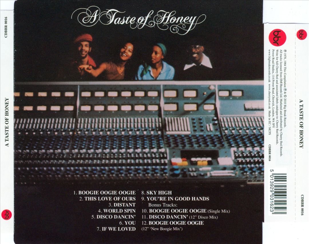Taste of Honey cover art