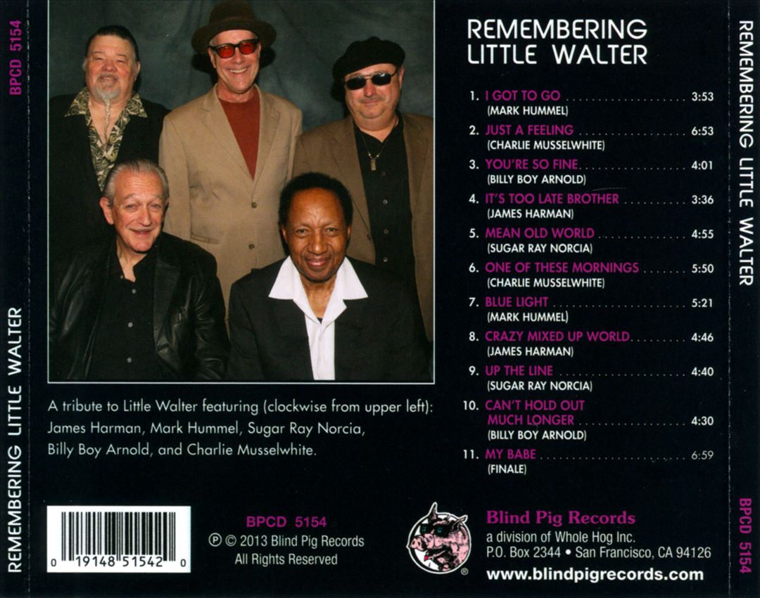 Remembering Little Walter cover art