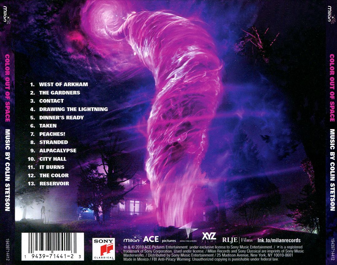 Color Out of Space [Original Motion Picture Soundtrack] cover art