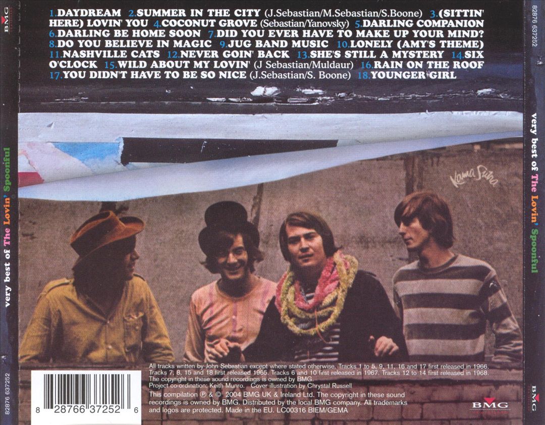 Very Best of the Lovin' Spoonful [BMG] cover art