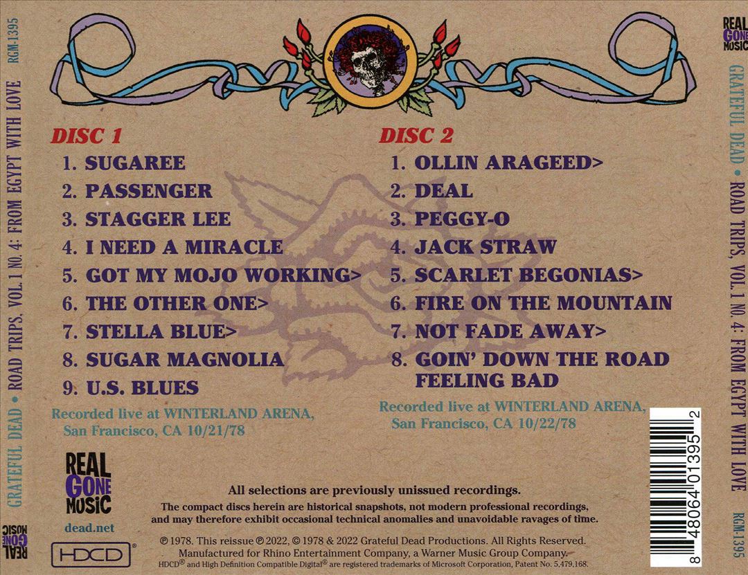 Road Trips, Vol. 1 No. 1: From Egypt With Love cover art