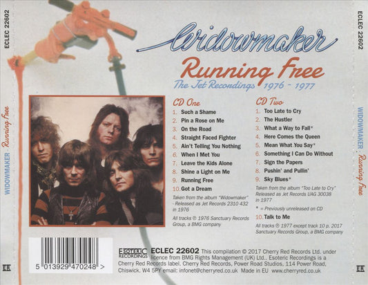 Running Free: The Jet Recordings 1976-1977 cover art