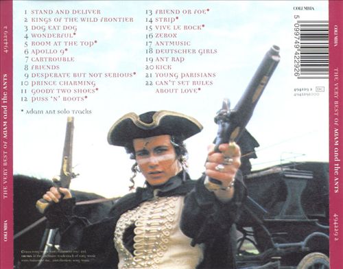 Very Best of Adam & the Ants: Stand & Deliver cover art