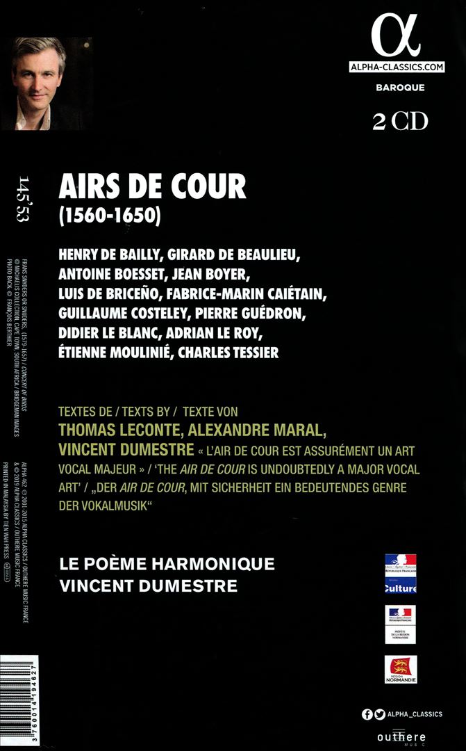 Airs de Cour cover art