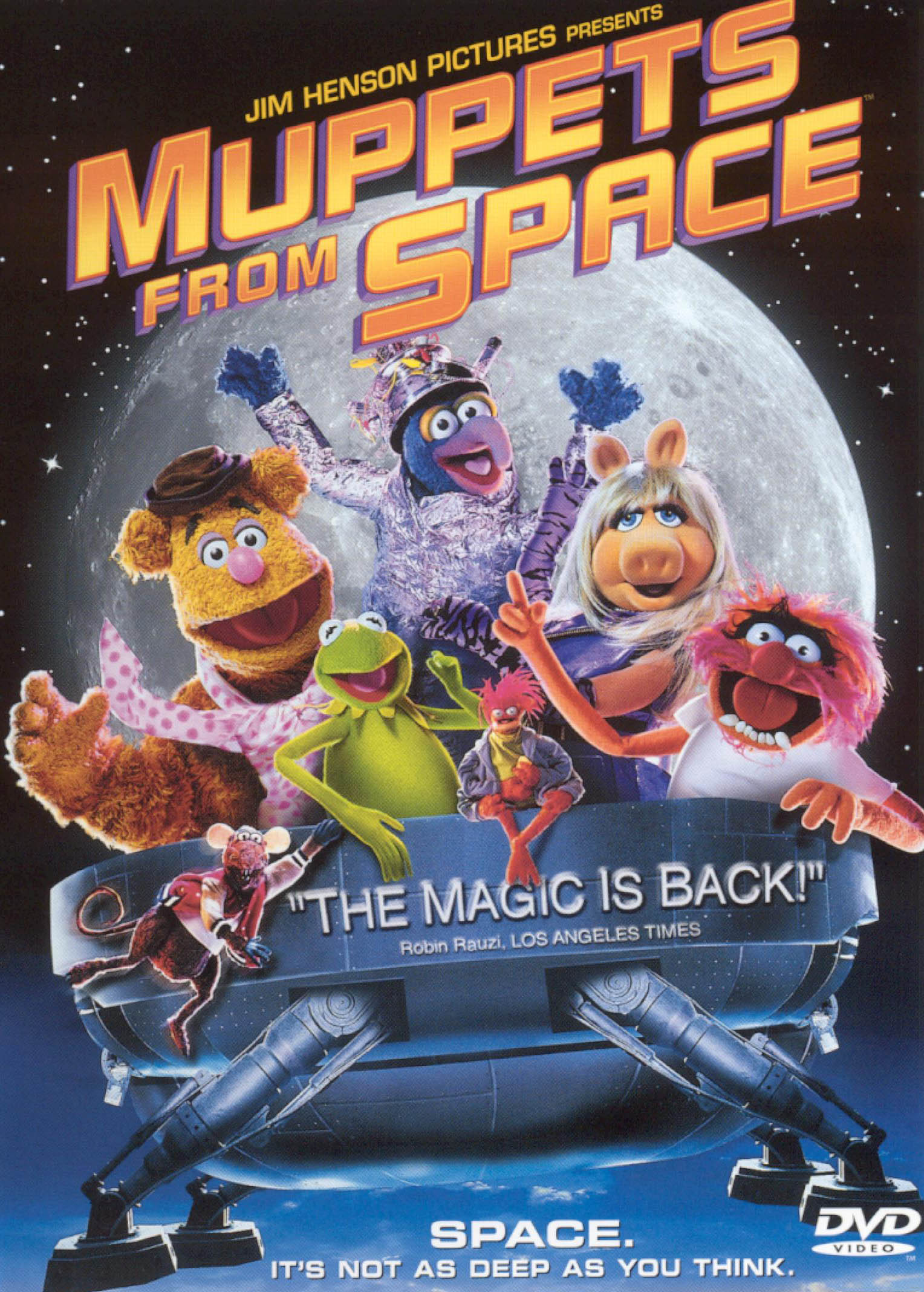 Muppets from Space cover art