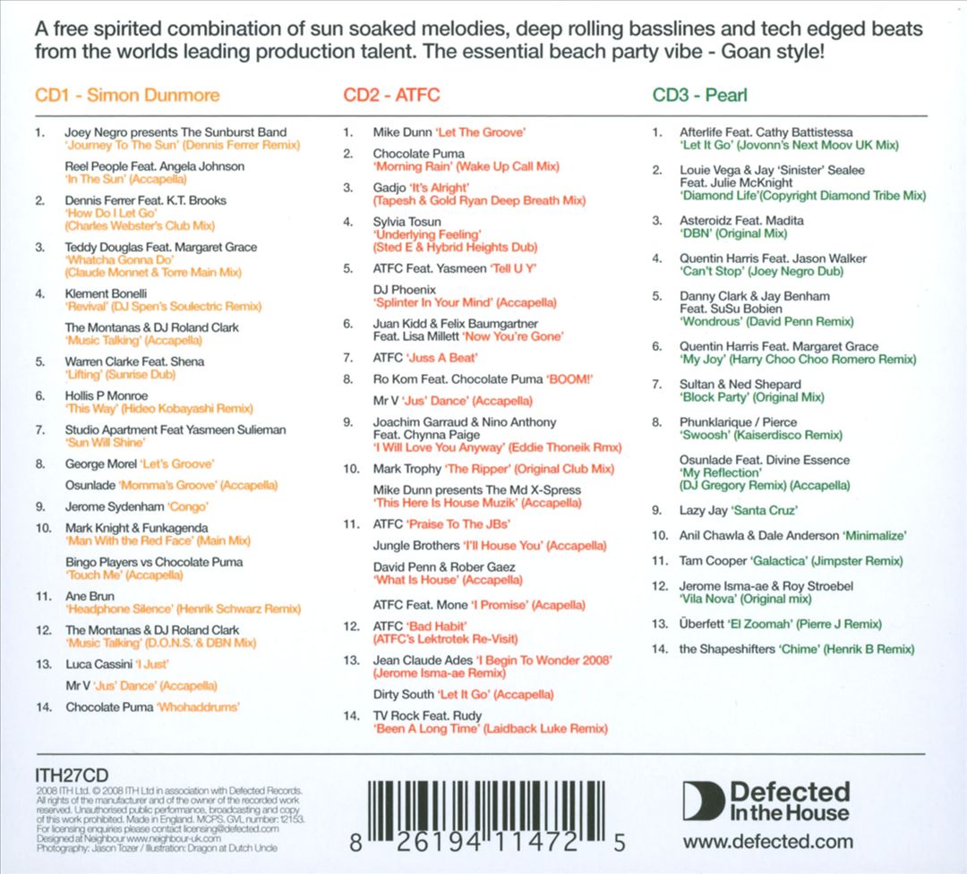 Defected in the House 2009 cover art