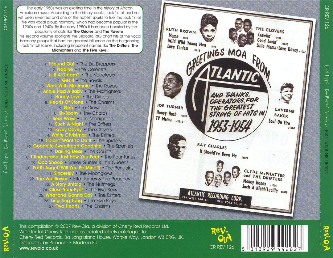Chart Toppin' Doo Wop, Vol. 2 cover art