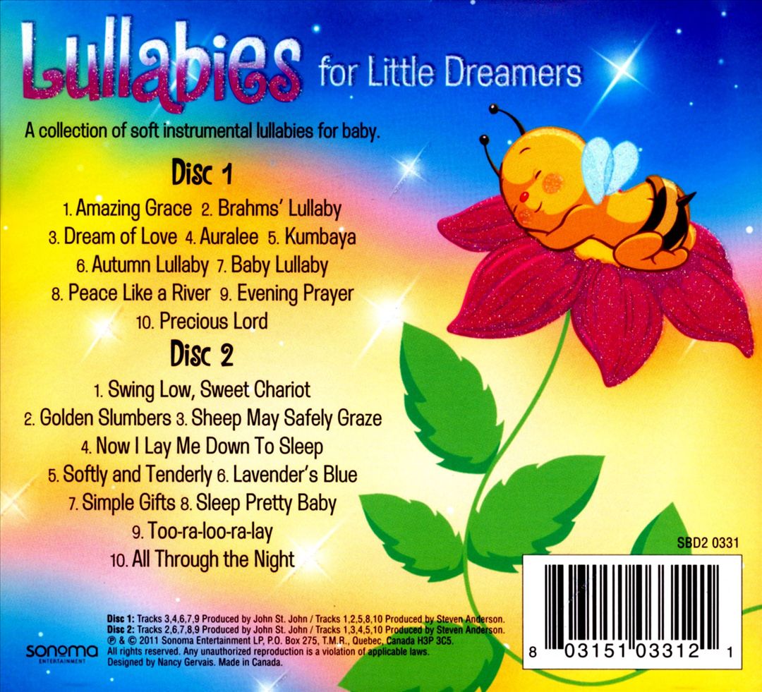 Lullabies for Little Dreamers cover art