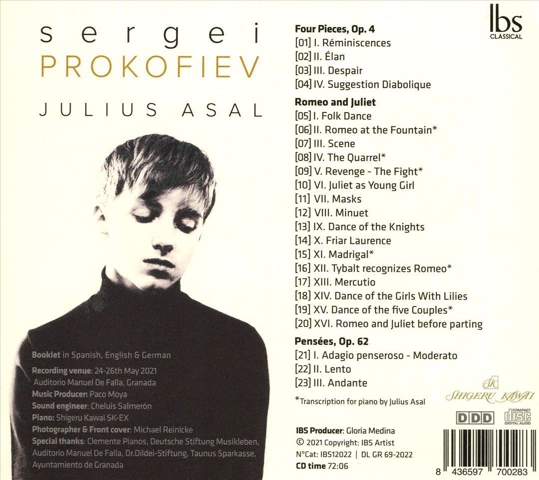 Prokofiev: Romeo & Juliet cover art