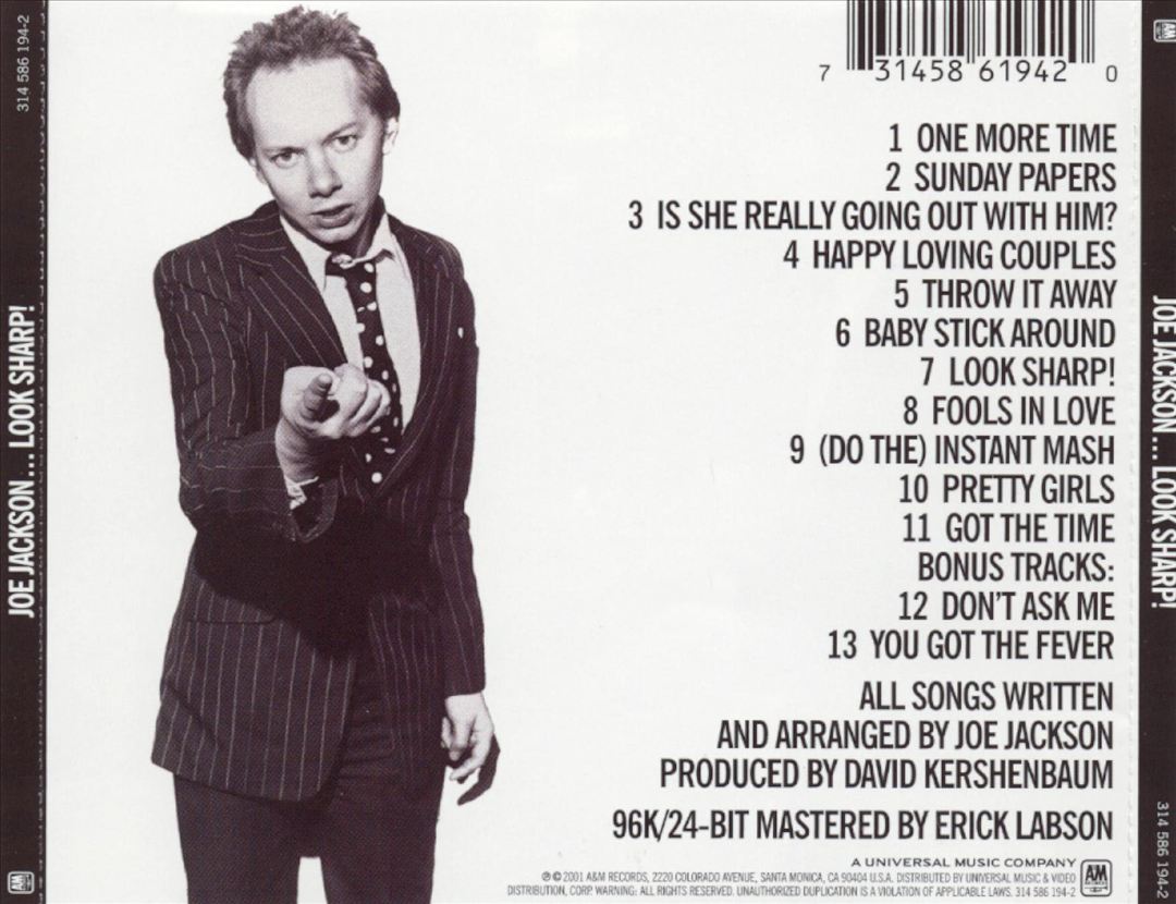Look Sharp! [Bonus Tracks] cover art