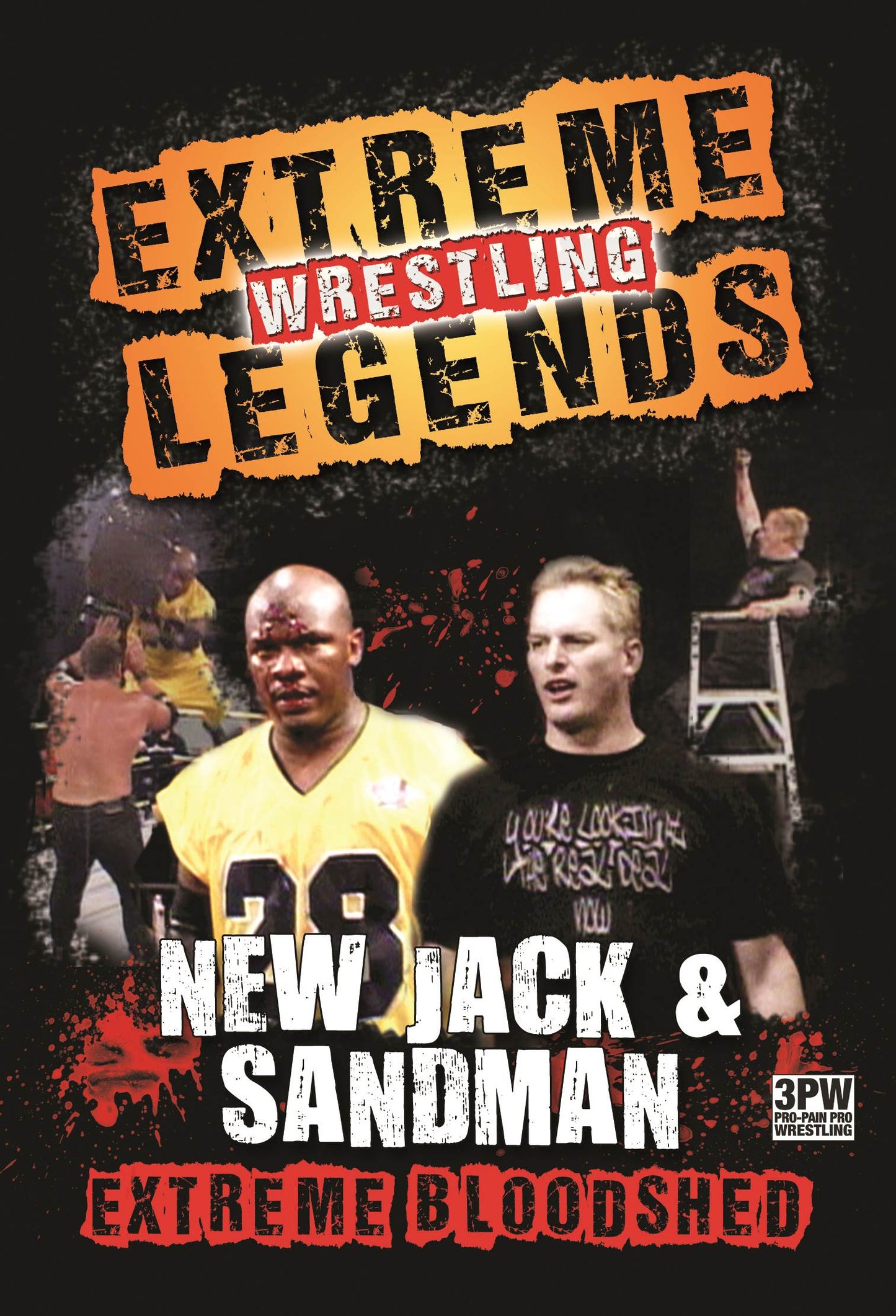Extreme Wresting Legends: New Jack & Sandman - Extreme Bloodshed cover art