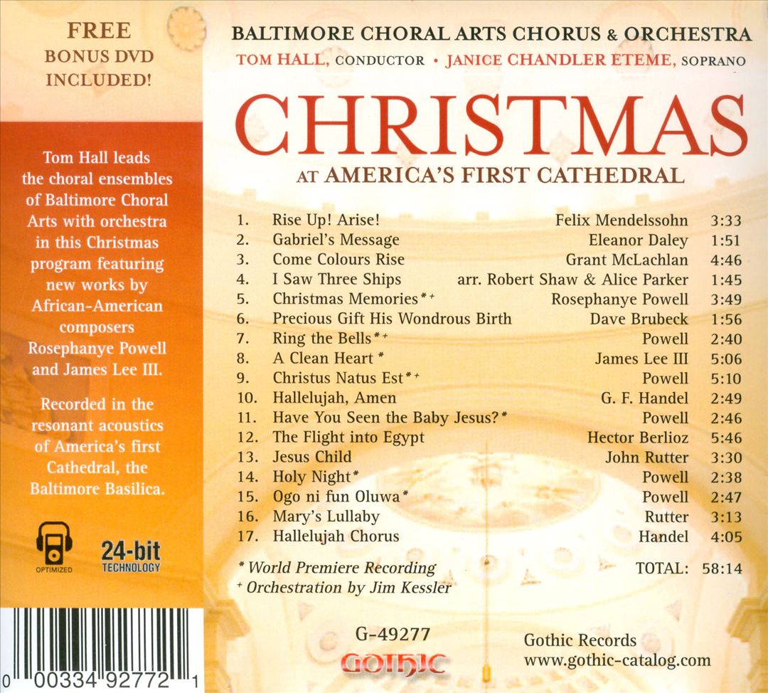 Christmas at America's First Cathedral cover art