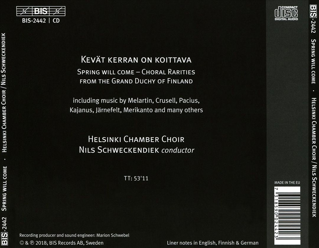 Kevät Kerran on Koittava (Spring Will Come) cover art