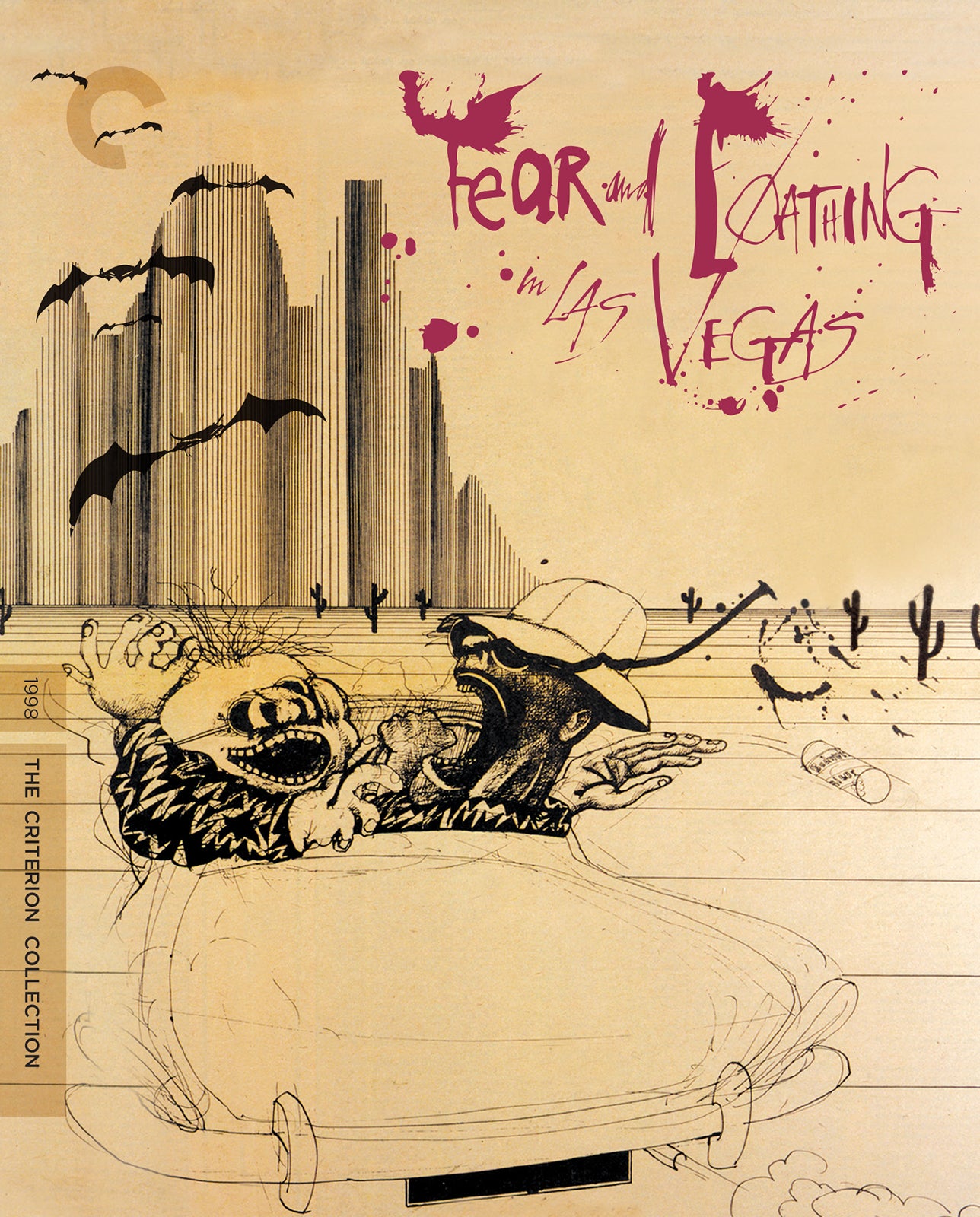 Fear and Loathing in Las Vegas [Criterion Collection] [4K Ultra HD Blu-ray] cover art