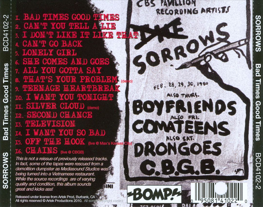 Bad Times Good Times cover art