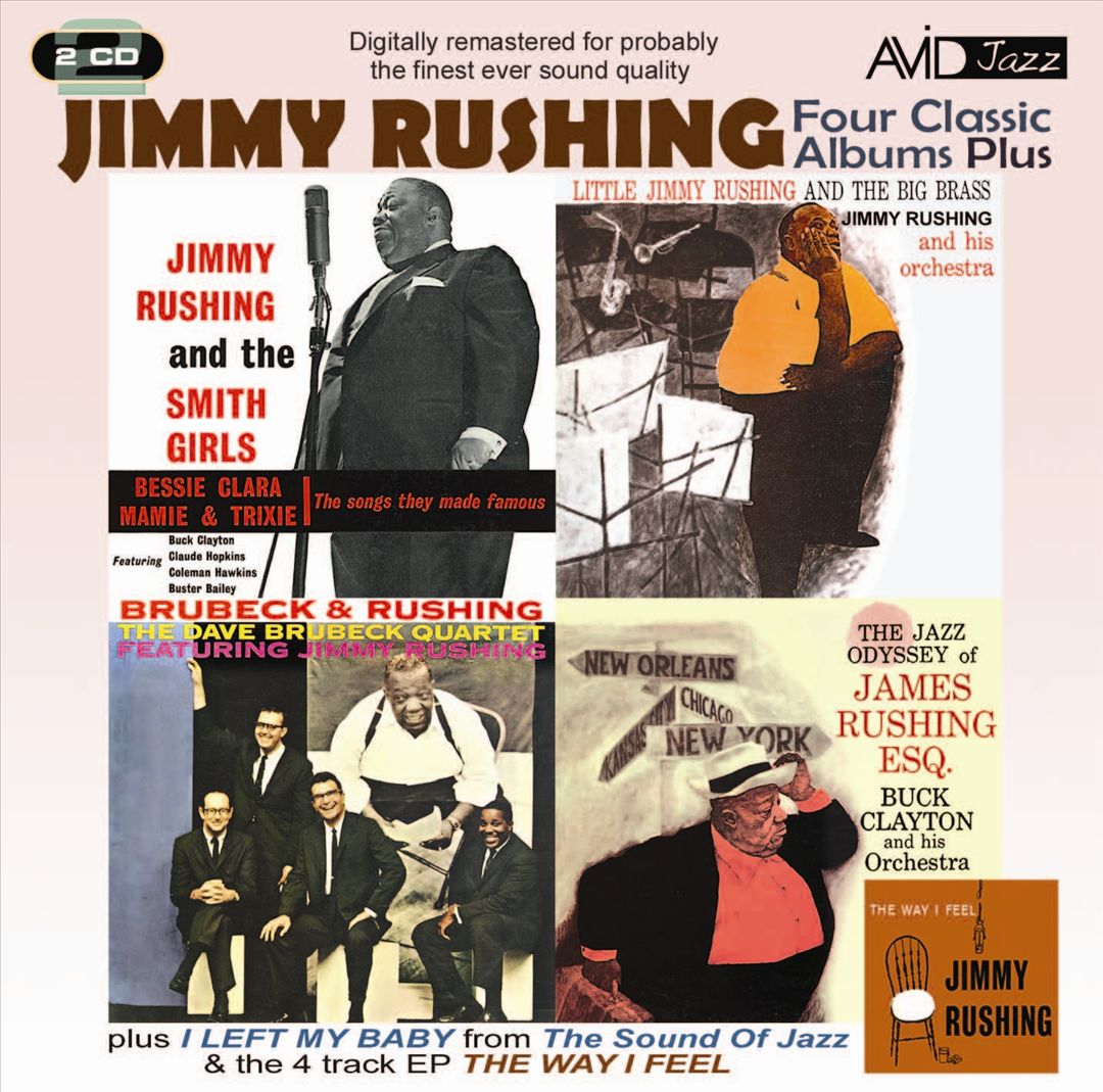 Four Classic Albums Plus: Jimmy Rushing and the Smith Girls/the Jazz Odyssey of James Rushing Esq/Little Jimmy Rushing and the Big Brass/Brubeck & Rushing cover art