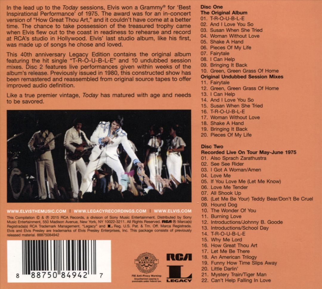 Today [Legacy Edition] cover art