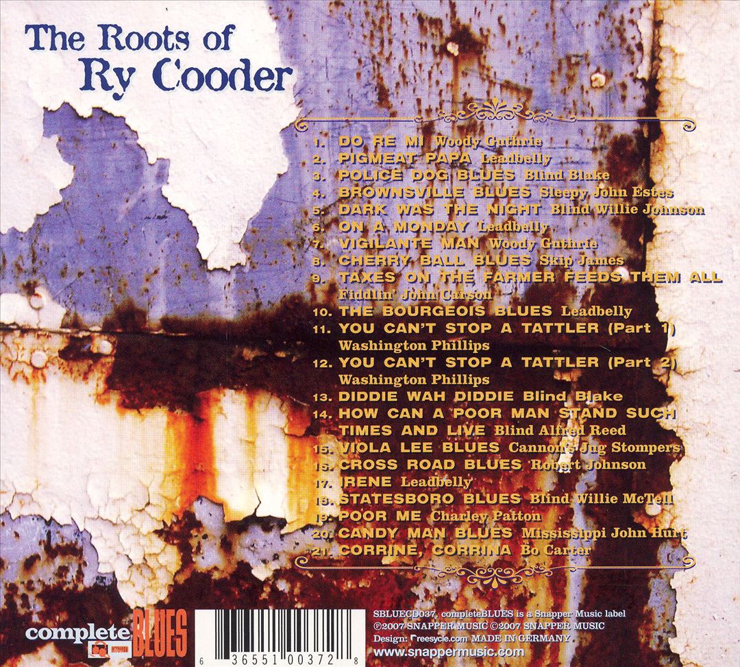 Roots of Ry Cooder [Reissue] cover art