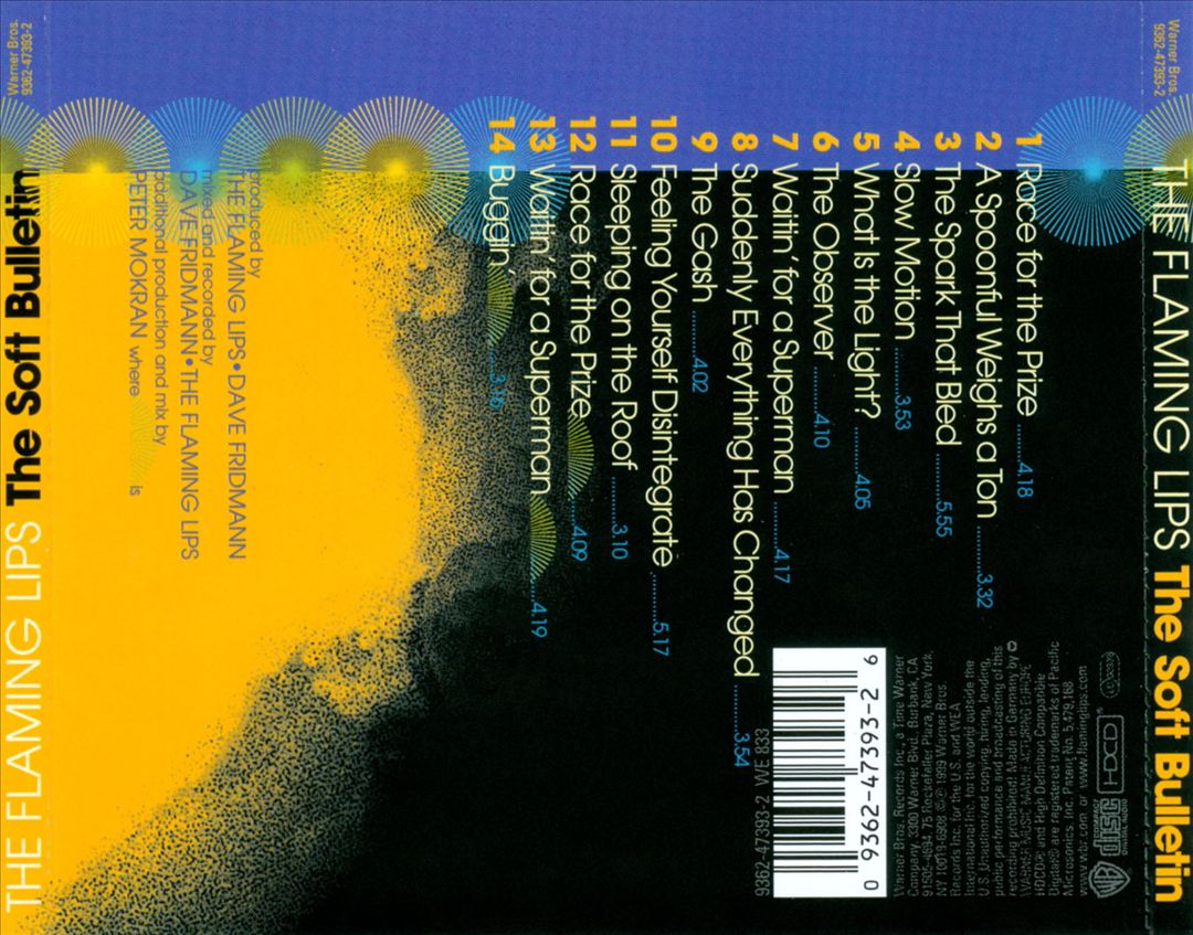 The Soft Bulletin [UK] cover art