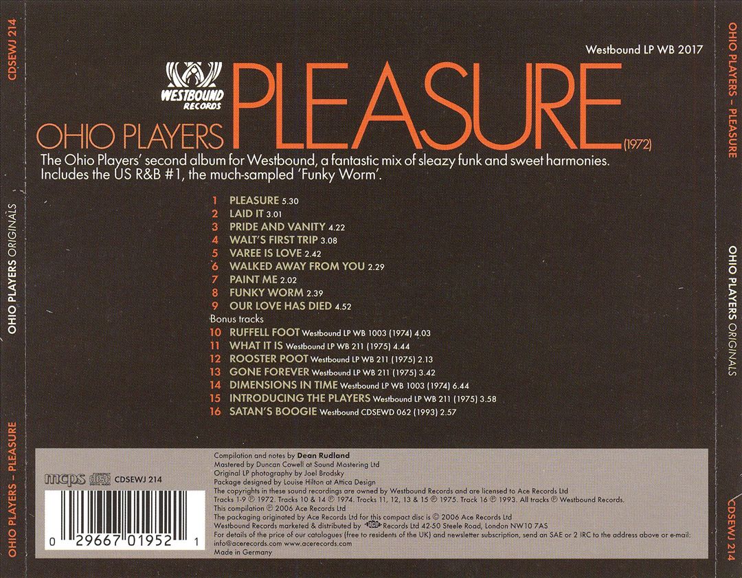 Pleasure [Bonus Tracks] cover art
