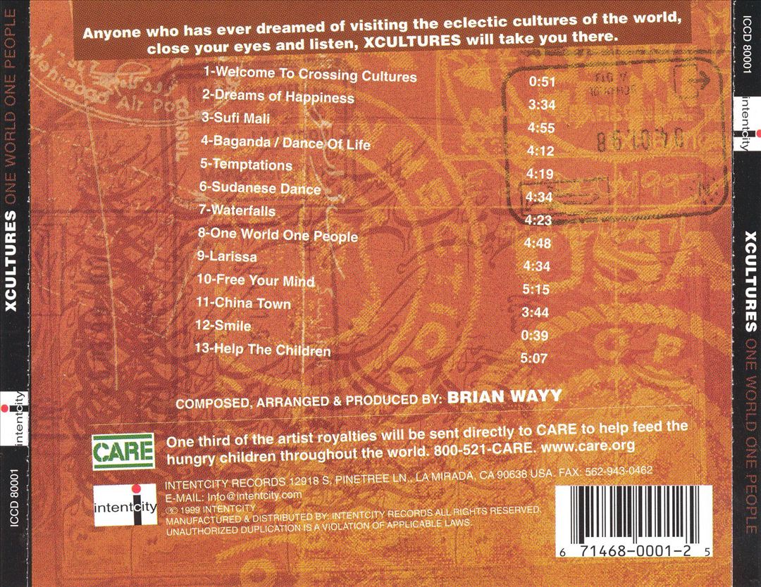 One World One People cover art