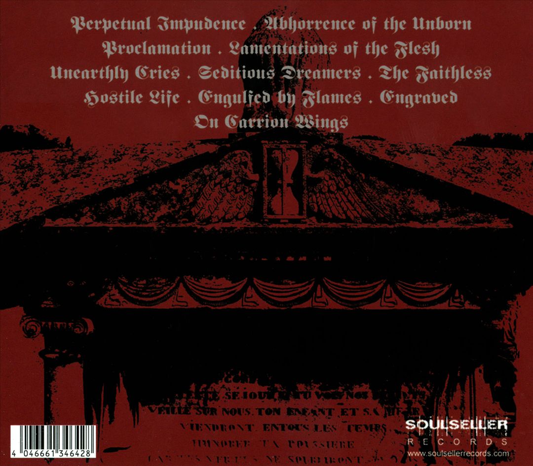 Lamentations of the Flesh cover art