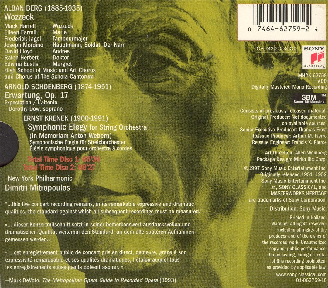 Alban Berg: Wozzeck cover art