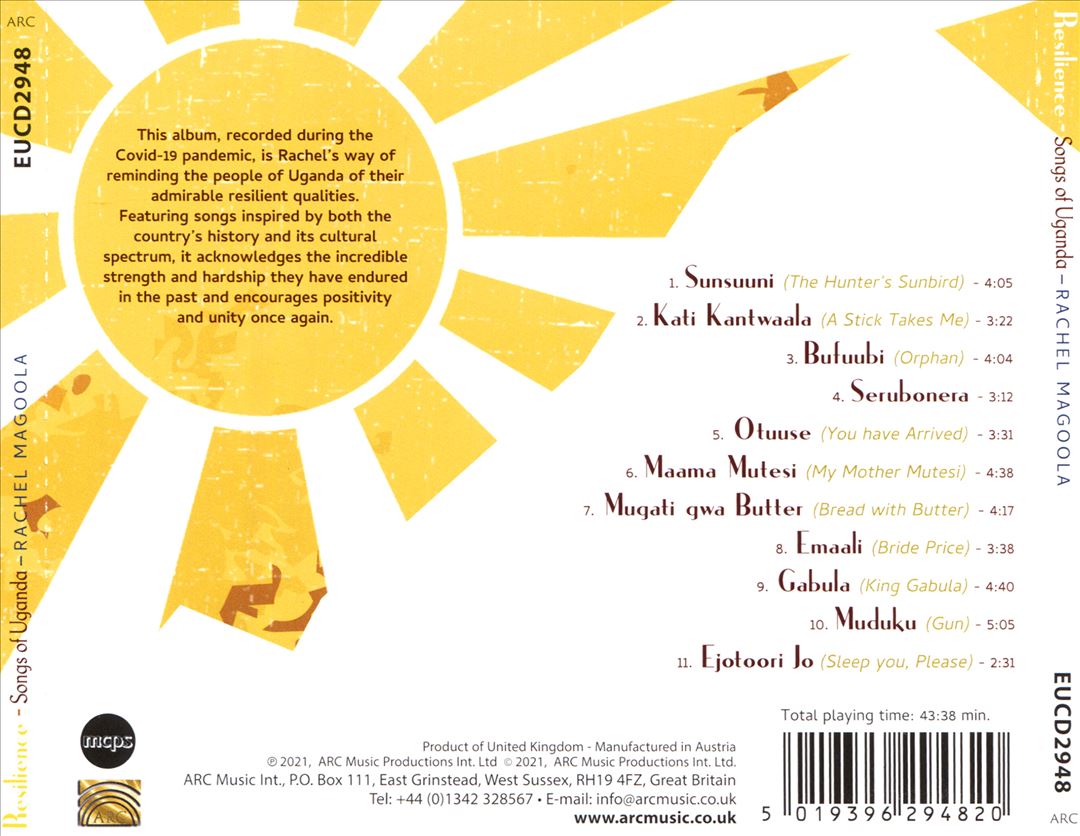 Resilience: Songs of Uganda cover art