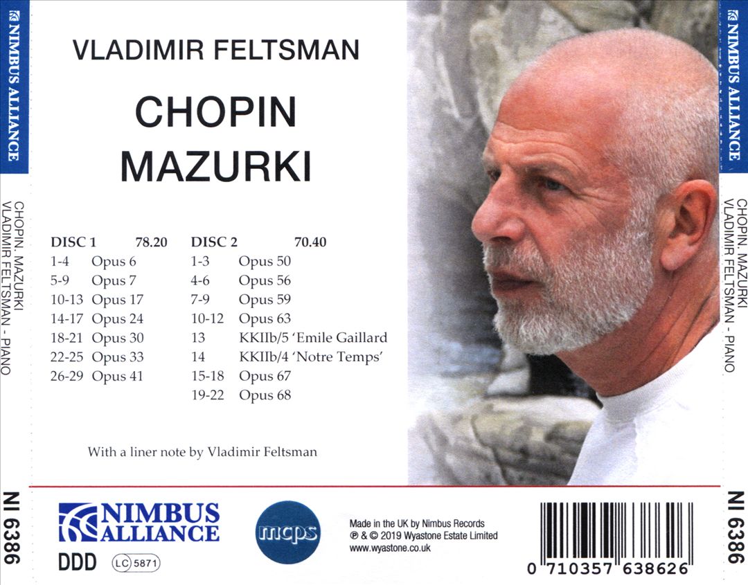 Frédéric Chopin: Mazurki cover art