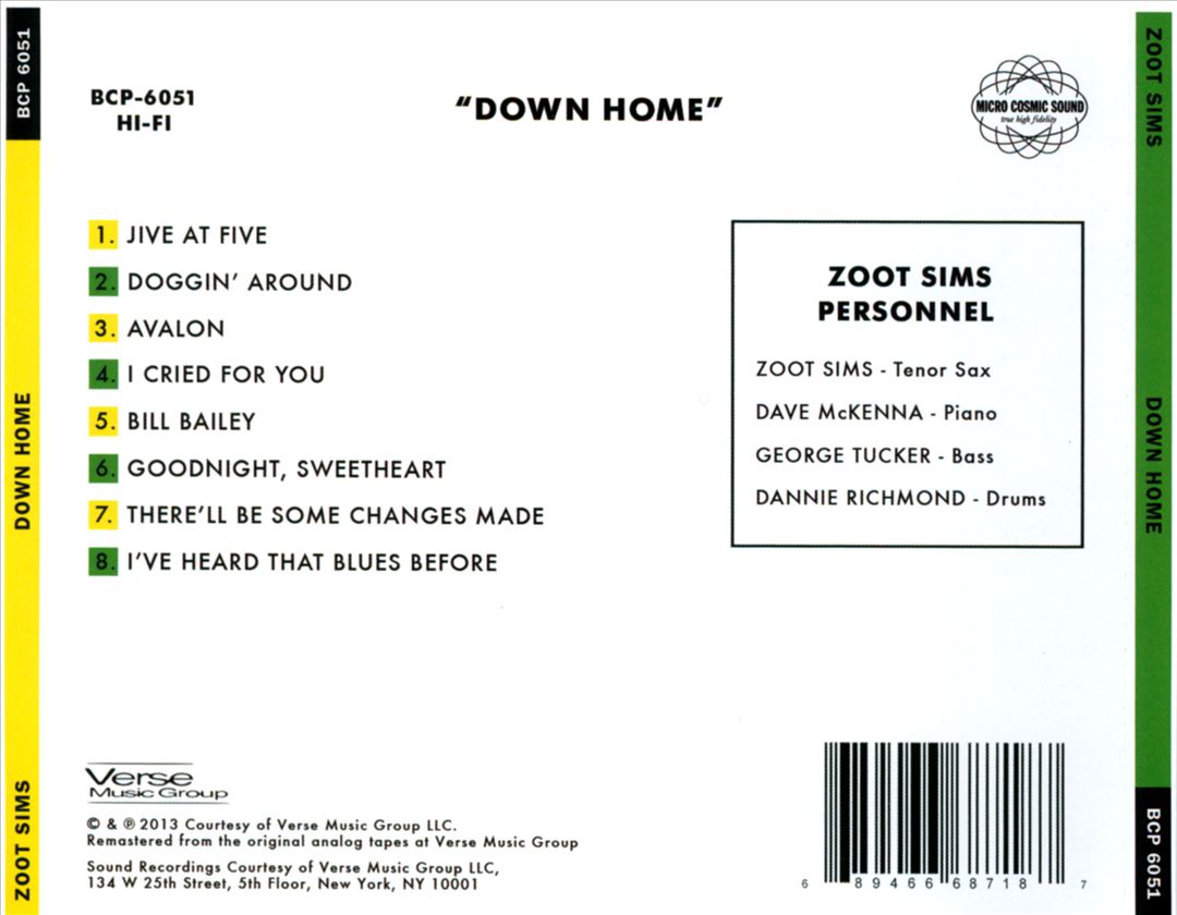 Down Home cover art