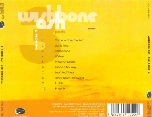 Live Dates III cover art