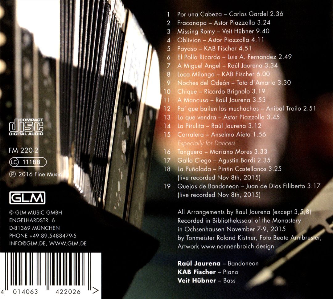 Tango Mundo cover art