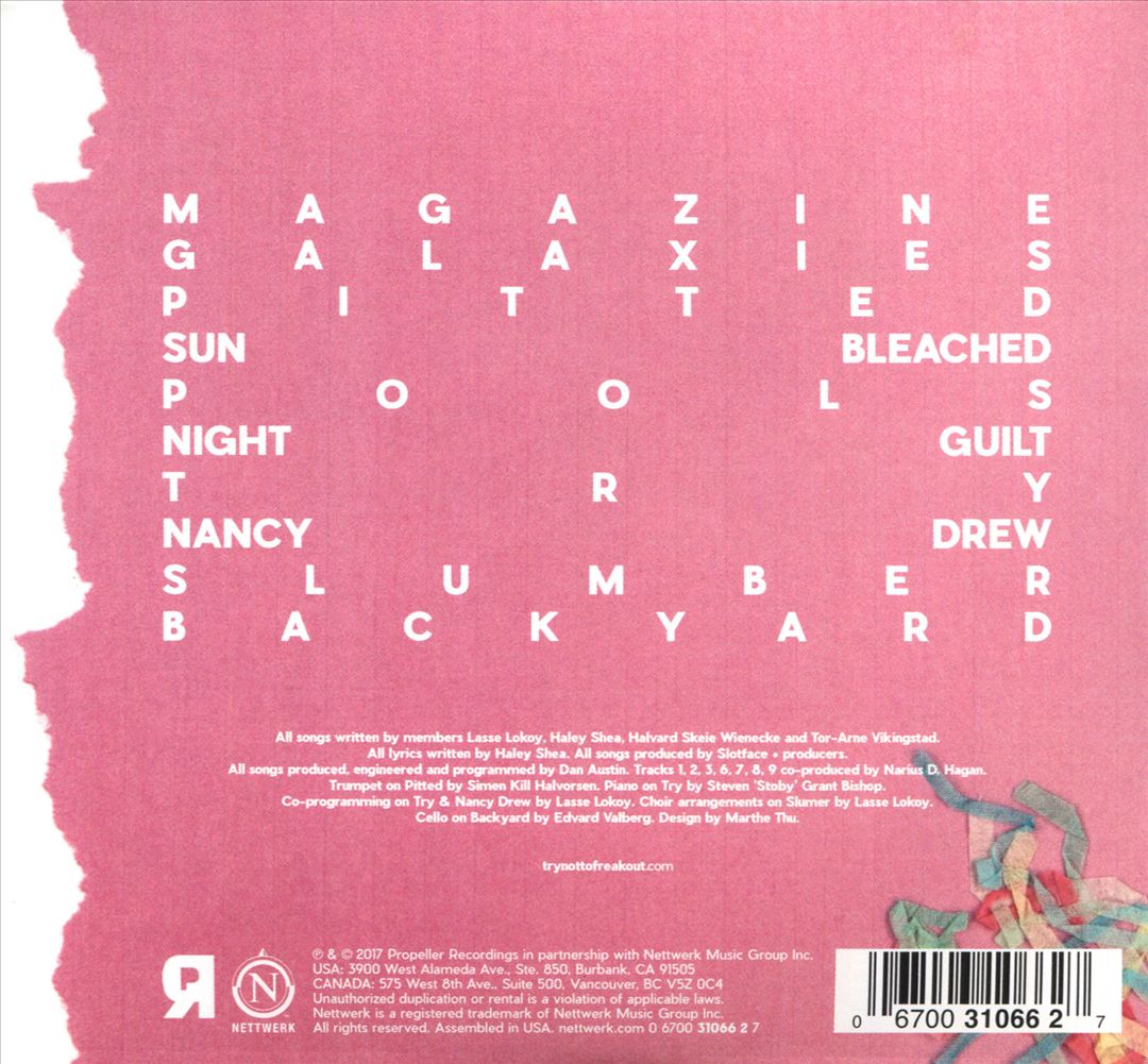 Try Not to Freak Out cover art