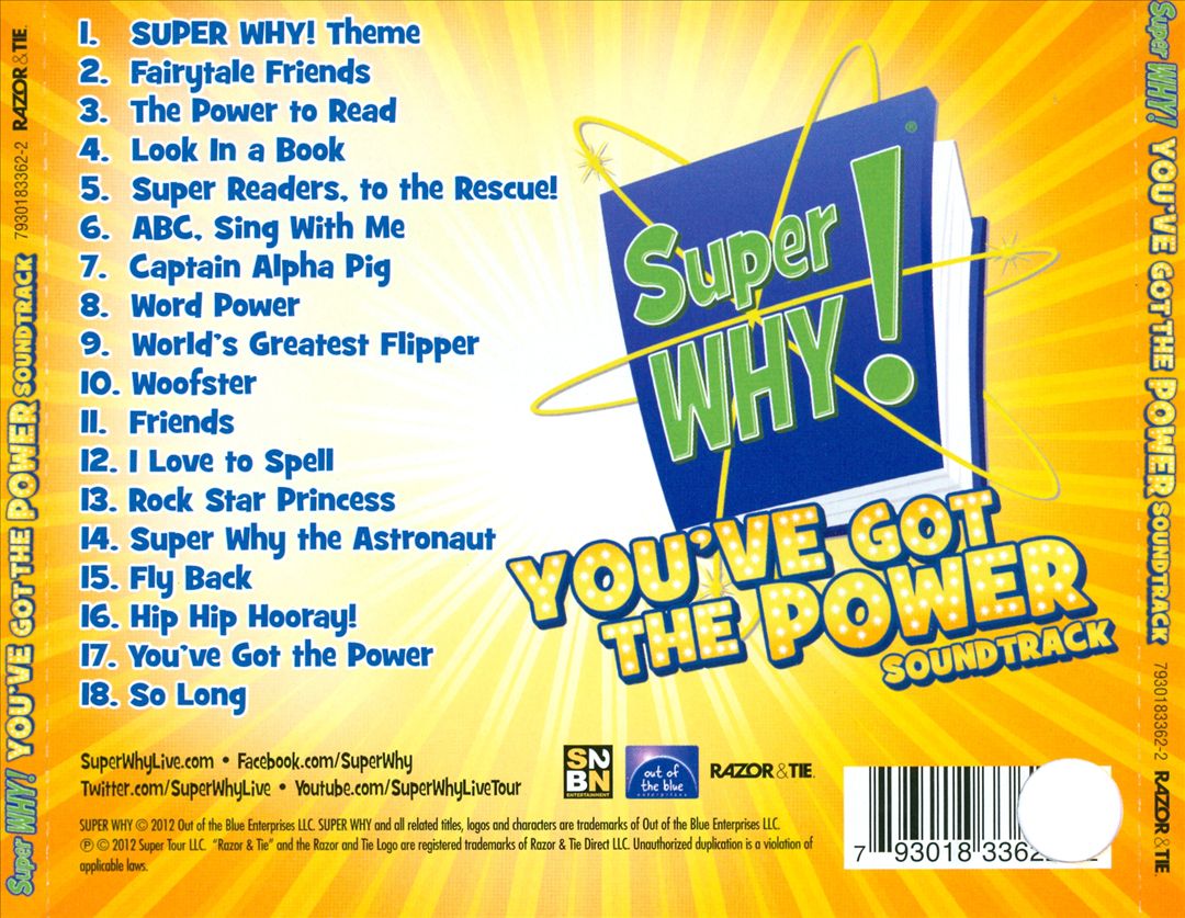 Super Why!: You've Got the Power cover art