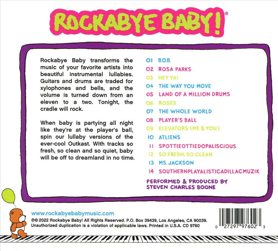 Lullaby Renditions of Outkast cover art