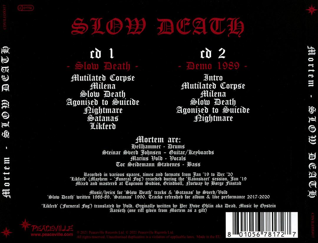 Slow Death cover art