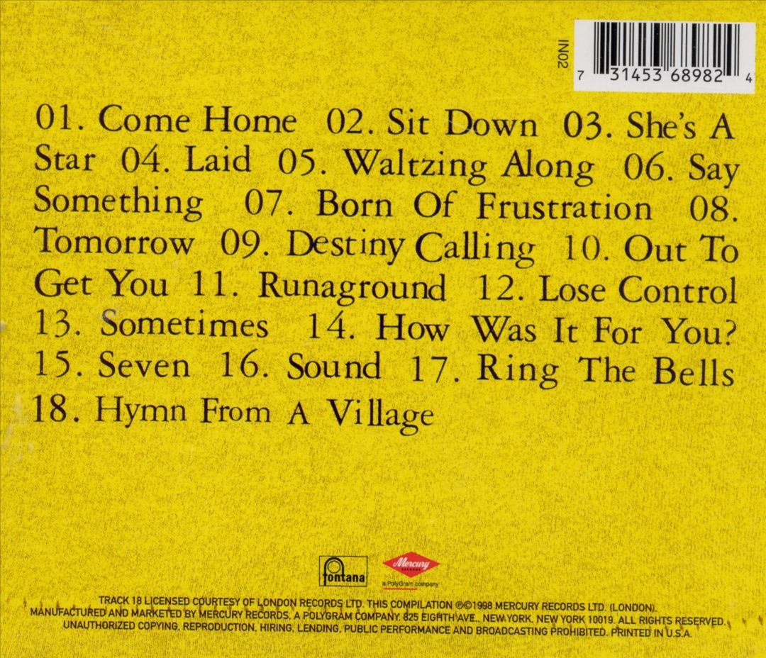 Best of James cover art