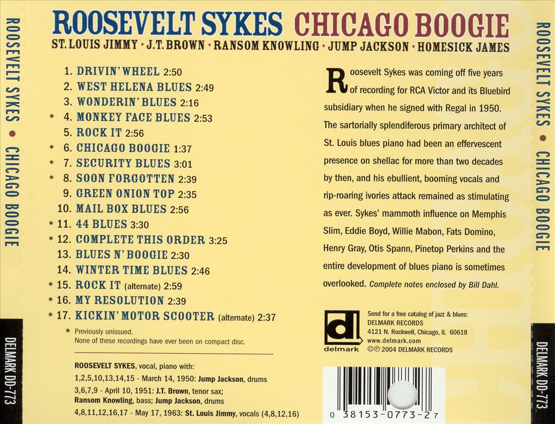Chicago Boogie cover art