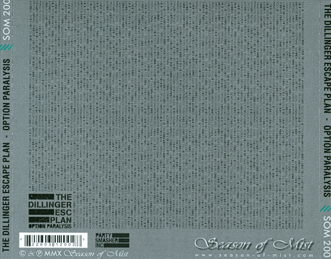 Option Paralysis cover art