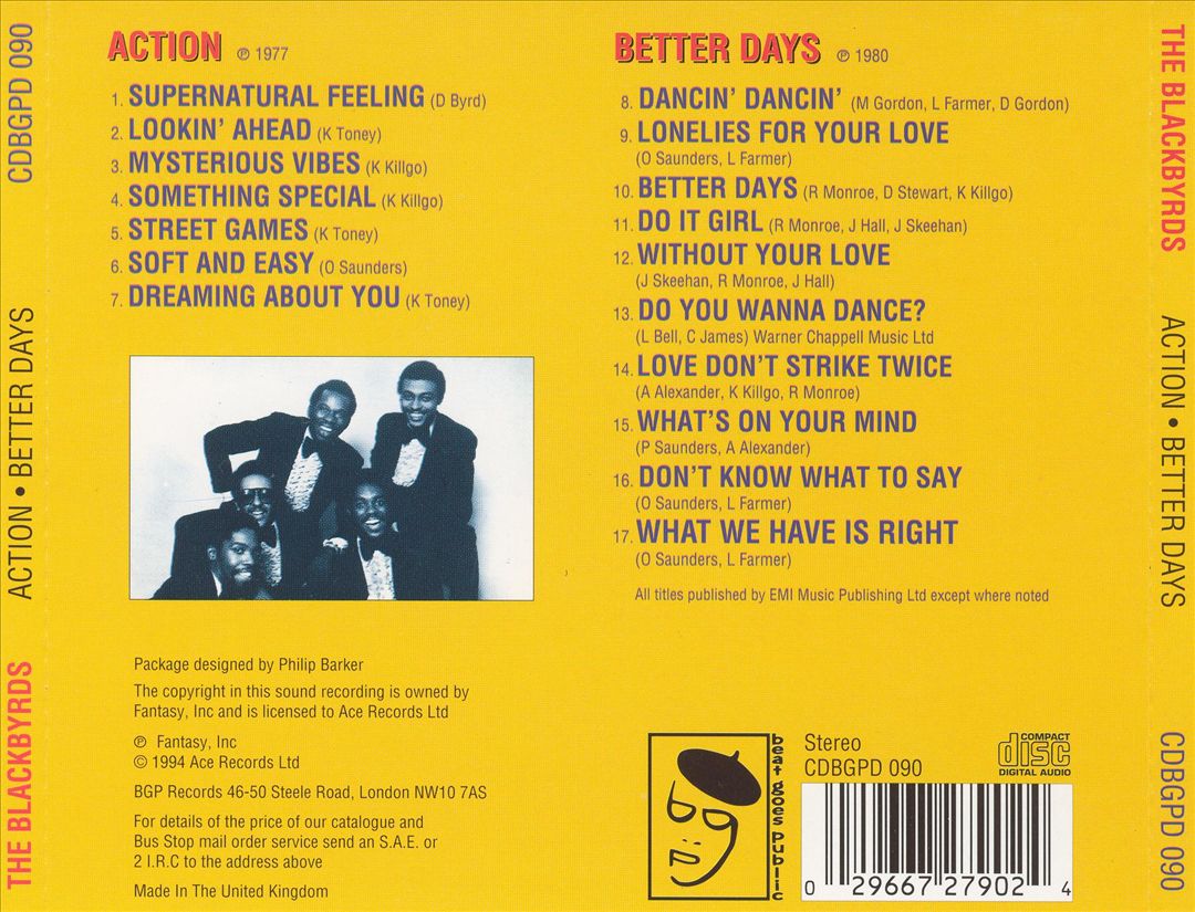 Action/Better Days cover art