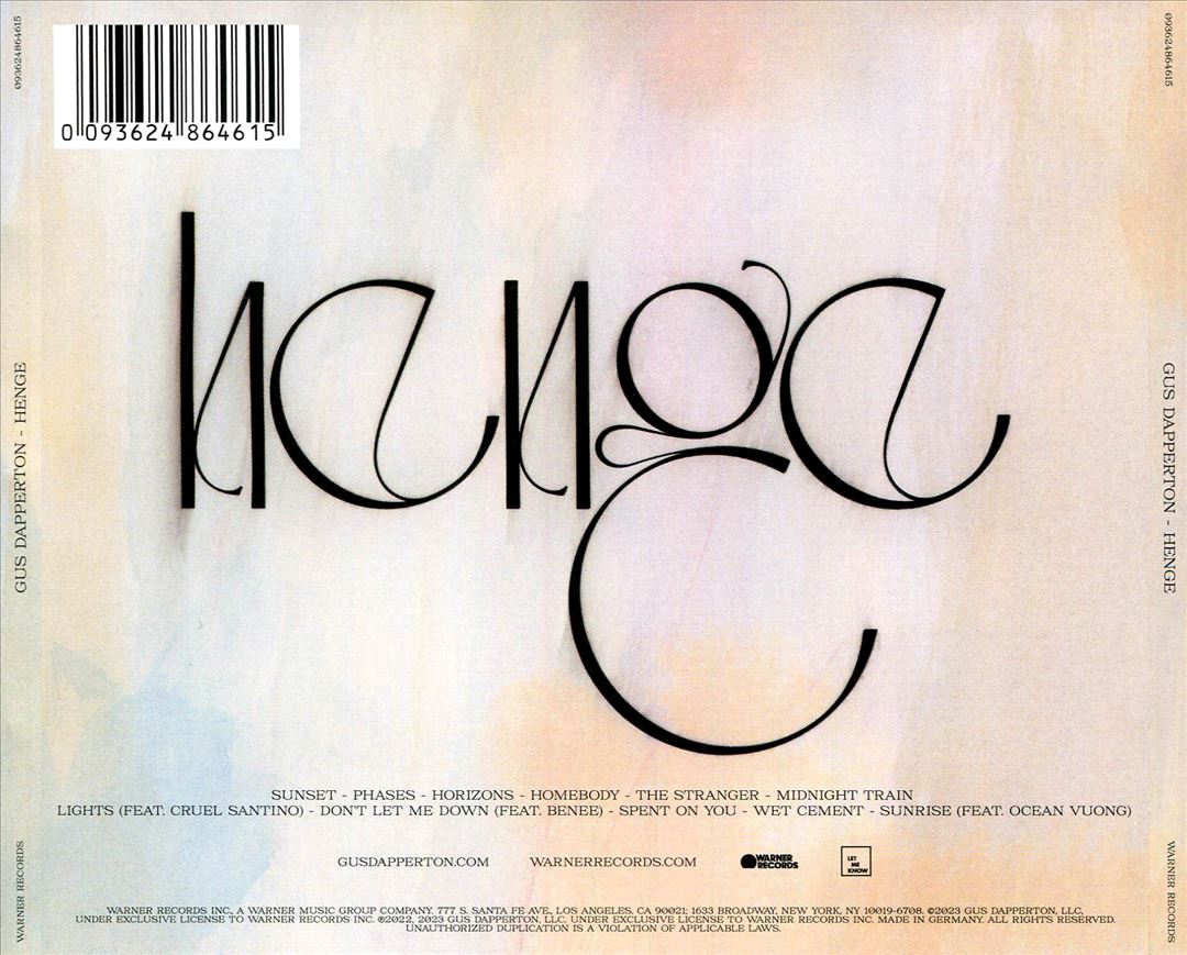 Henge cover art