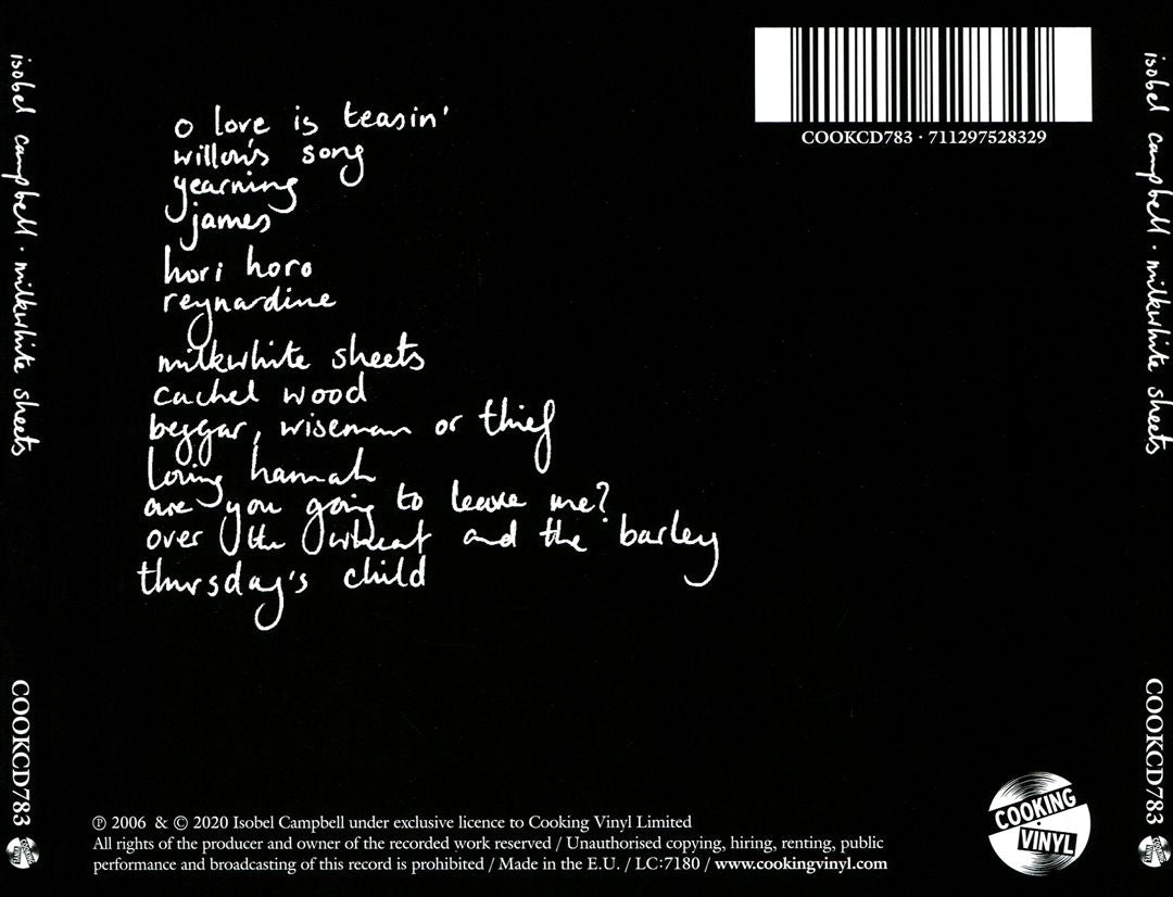 Milk White Sheets cover art