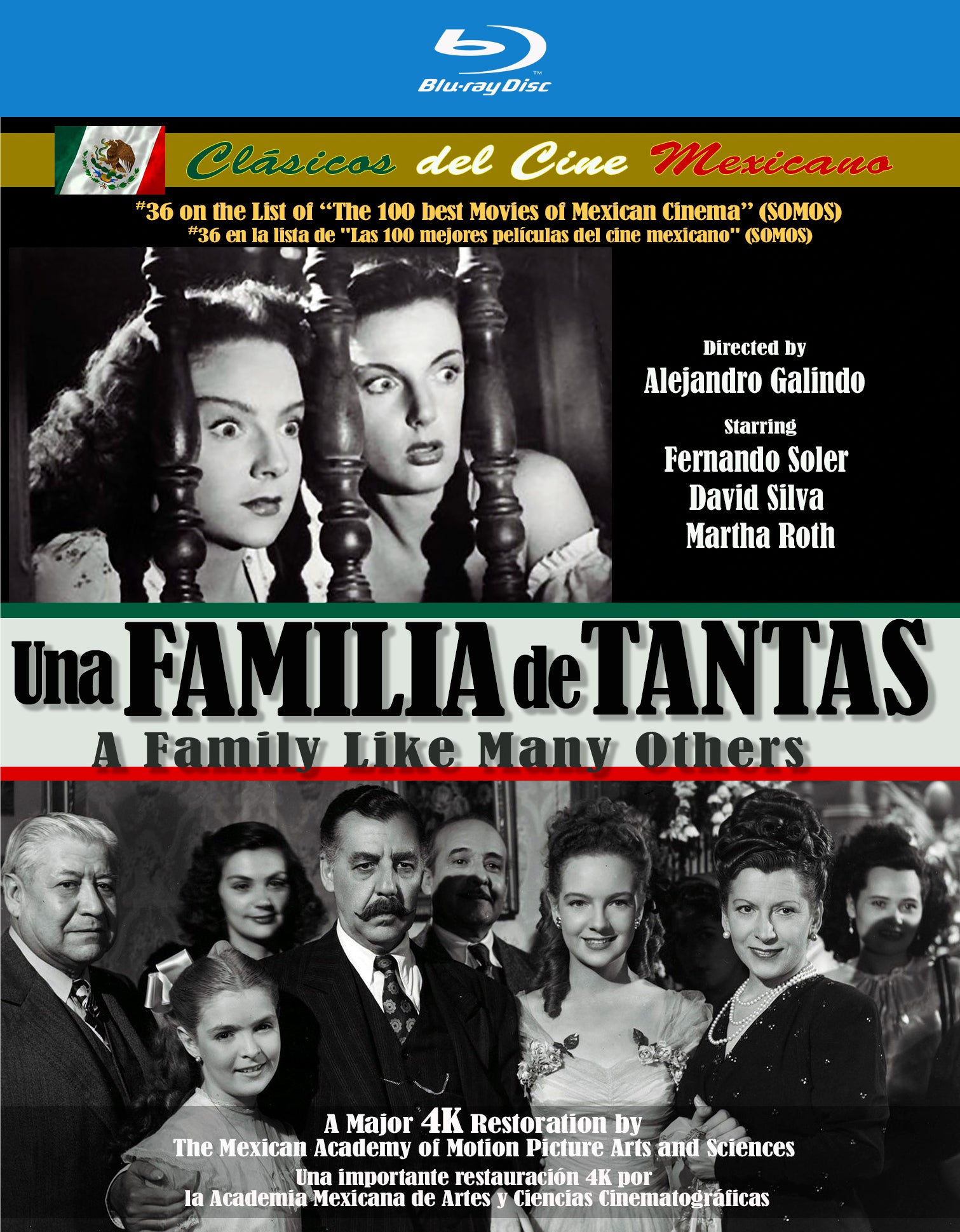 Familia de Tantas [Blu-ray] cover art