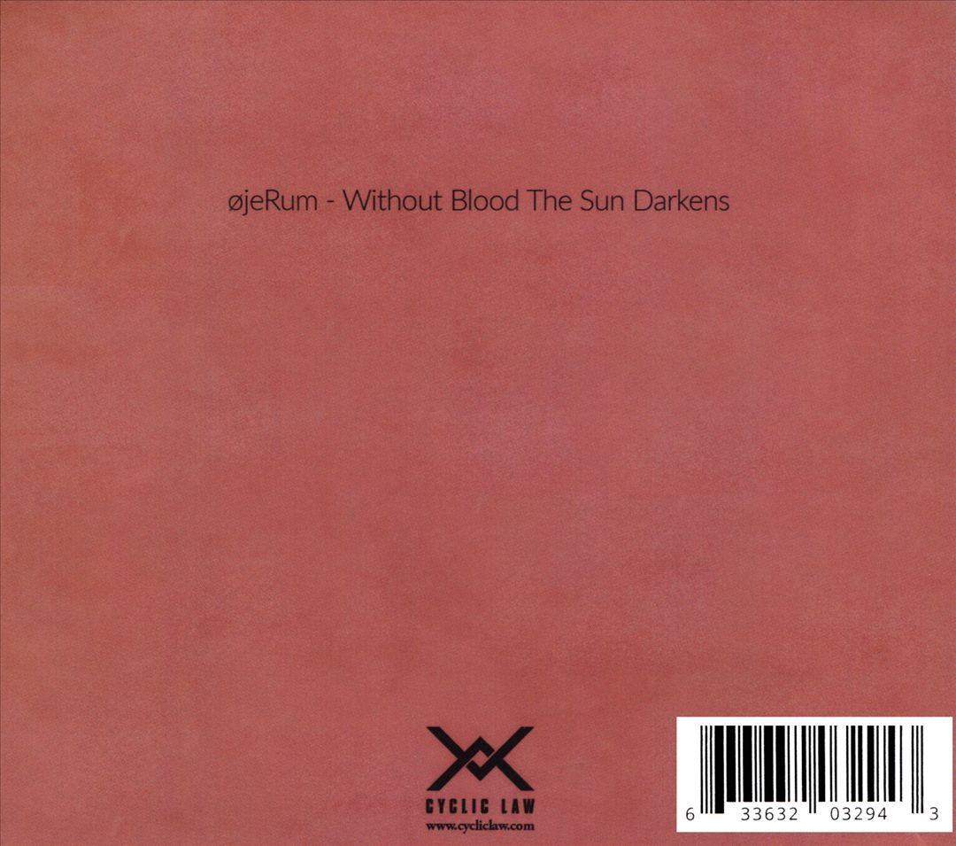 Without Blood the Sun Darkens cover art