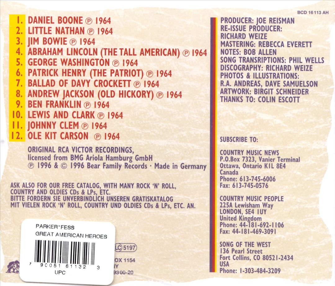 Great American Heroes cover art