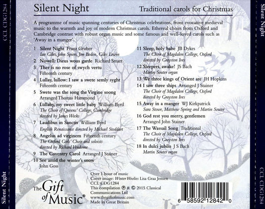 Silent Night: Traditional Carols for Christmas cover art