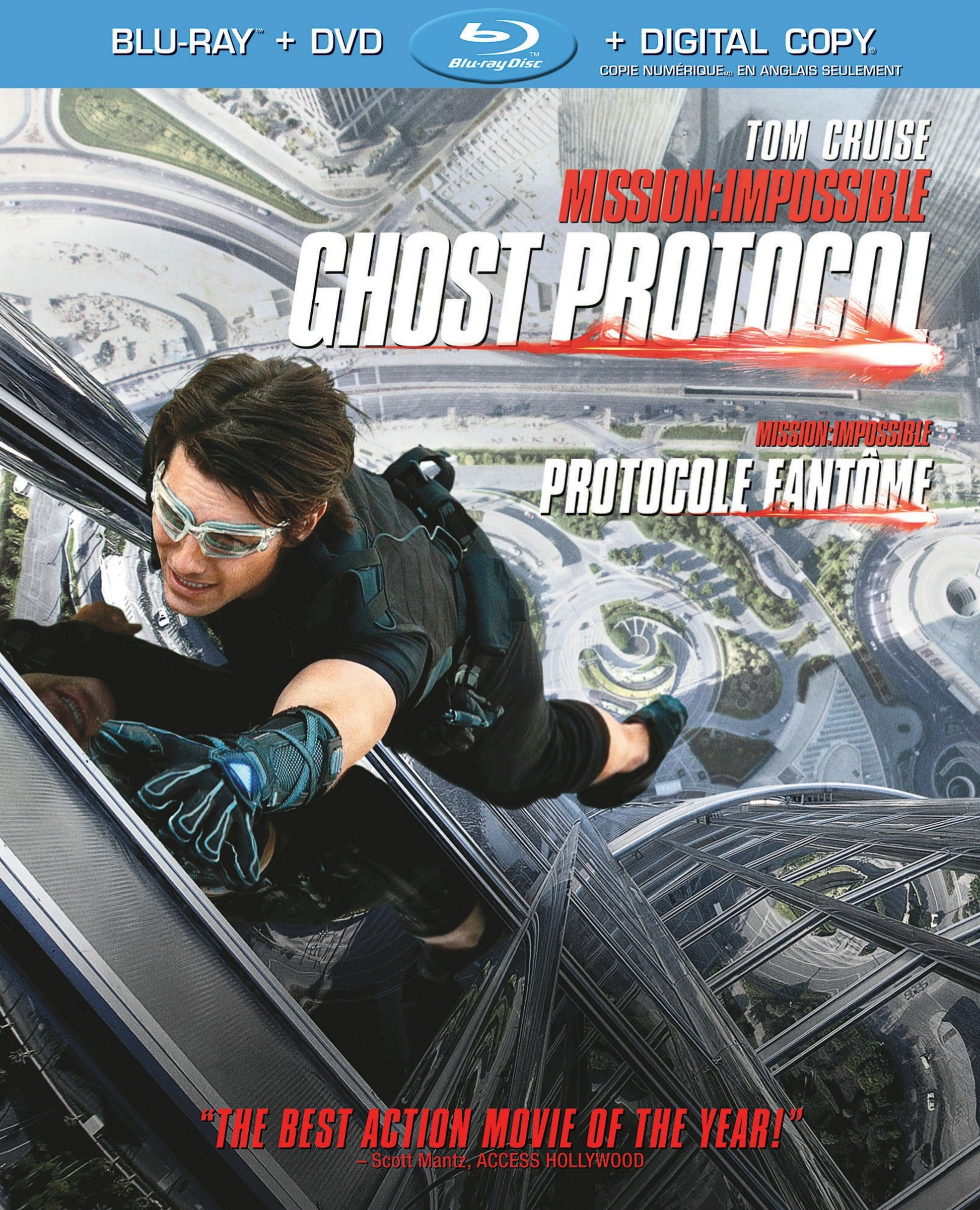 Mission: Impossible - Ghost Protocol [Blu-ray/DVD] [Includes Digital Copy] cover art
